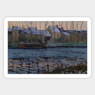 Moret, Winter by Maurice Cullen Magnet